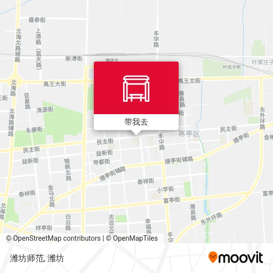 潍坊师范地图