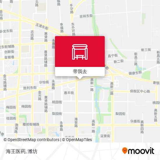 海王医药地图