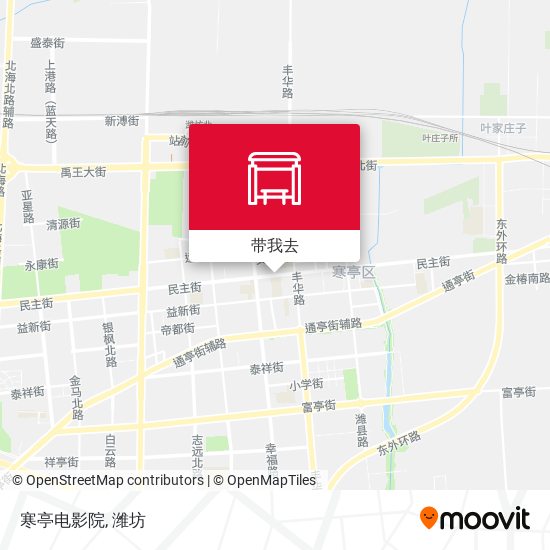 寒亭电影院地图