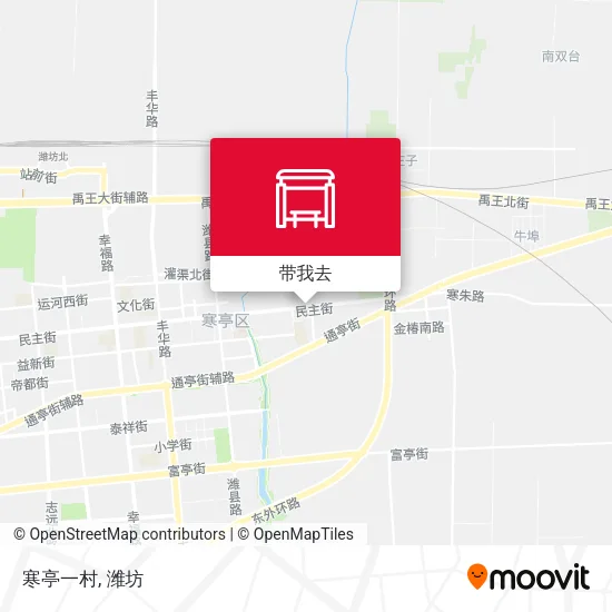 寒亭一村地图