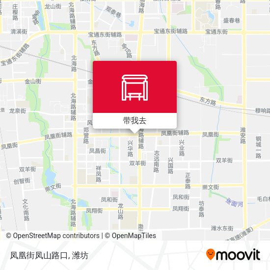 凤凰街凤山路口地图