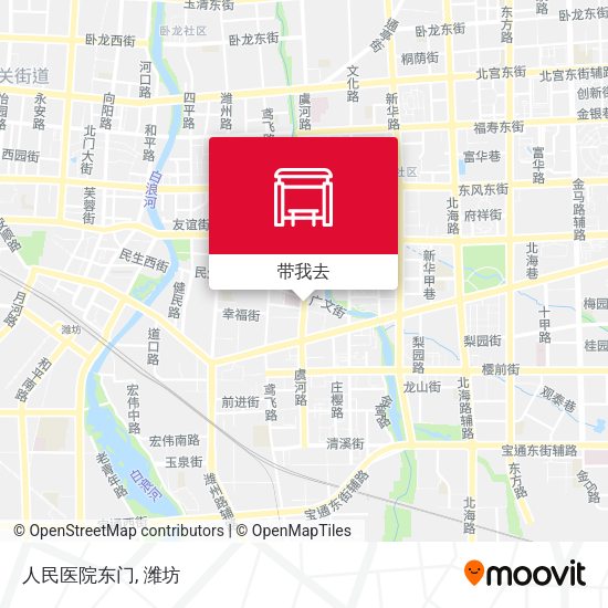 人民医院东门地图