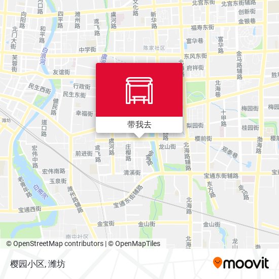 樱园小区地图