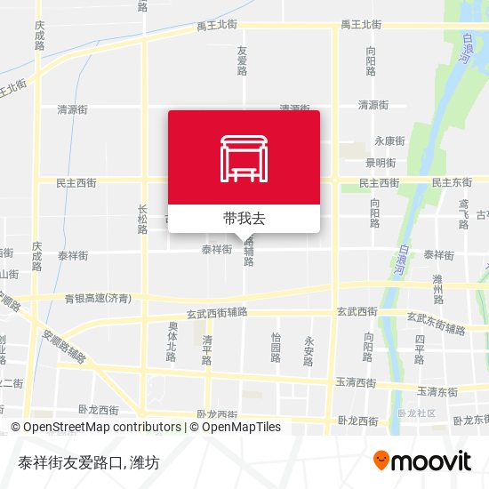 泰祥街友爱路口地图