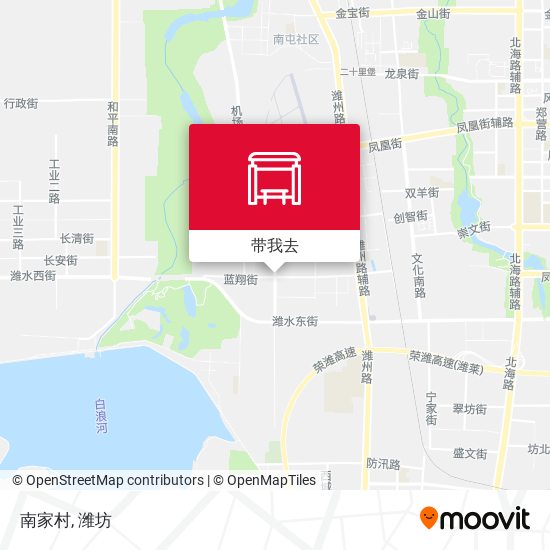 南家村地图