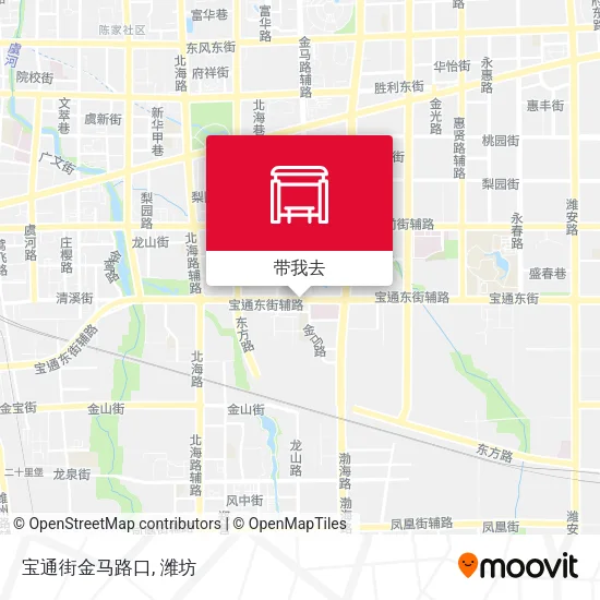 宝通街金马路口地图