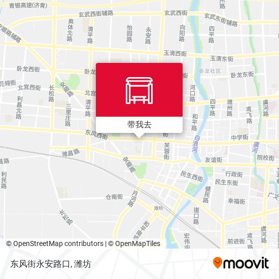 东风街永安路口地图
