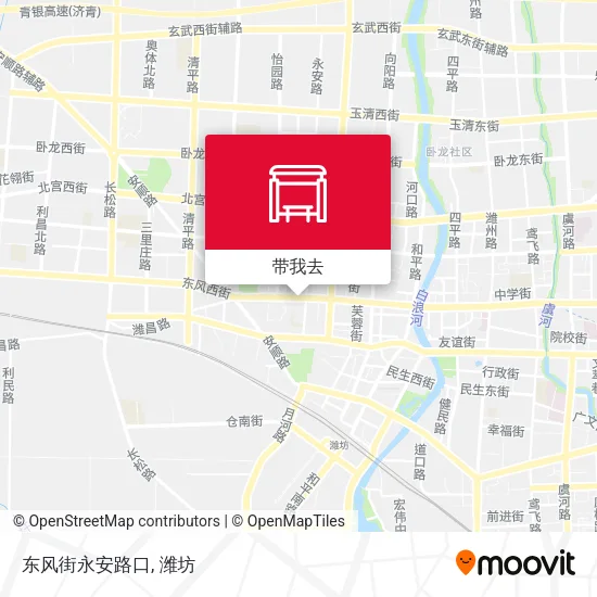 东风街永安路口地图