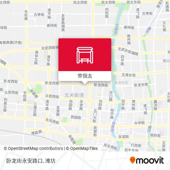 卧龙街永安路口地图