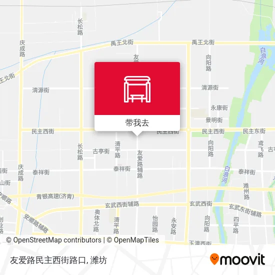 友爱路民主西街路口地图