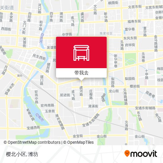 樱北小区地图