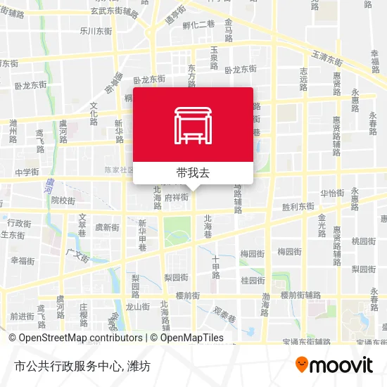 市公共行政服务中心地图