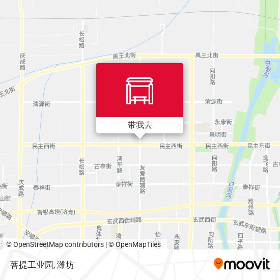 菩提工业园地图