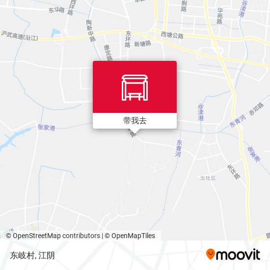 东岐村地图