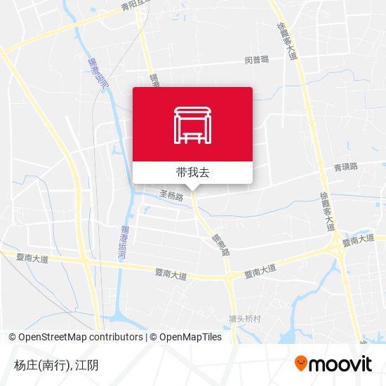 杨庄(南行)地图