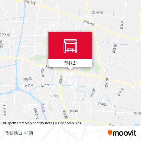 华陆路口地图