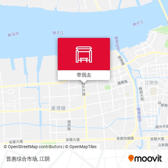 普惠综合市场地图