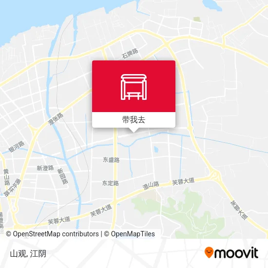 山观地图