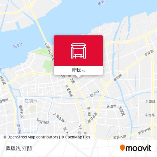 凤凰路地图