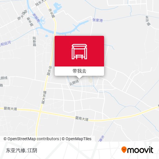 东亚汽修地图