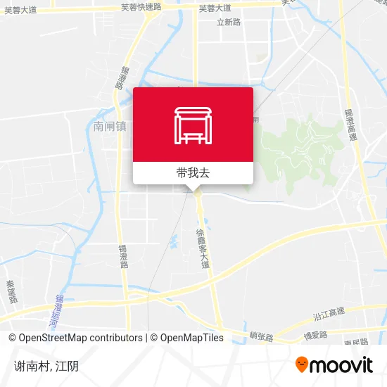 谢南村地图