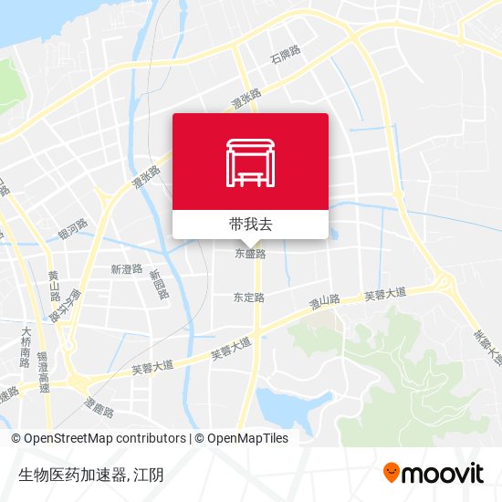 生物医药加速器地图