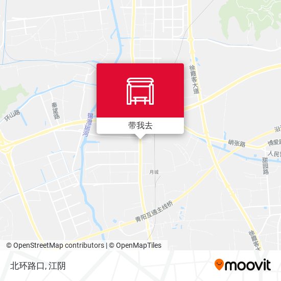 北环路口地图