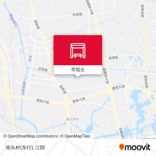 南头村(东行)地图