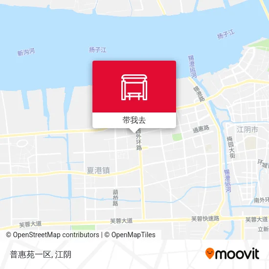 普惠苑一区地图