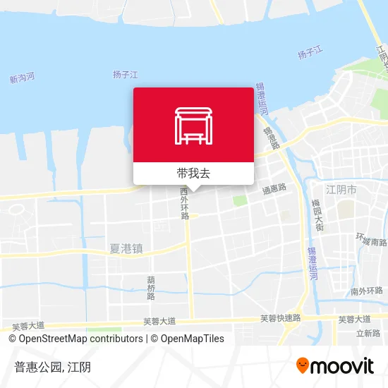 普惠公园地图