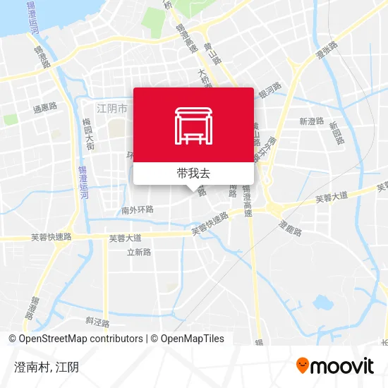 澄南村地图