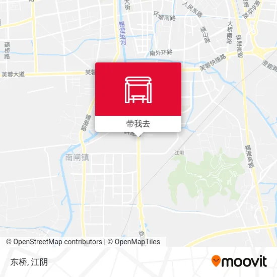 东桥地图