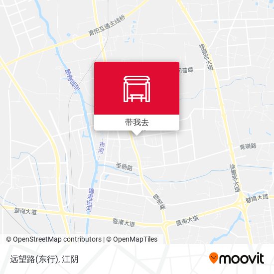 远望路(东行)地图