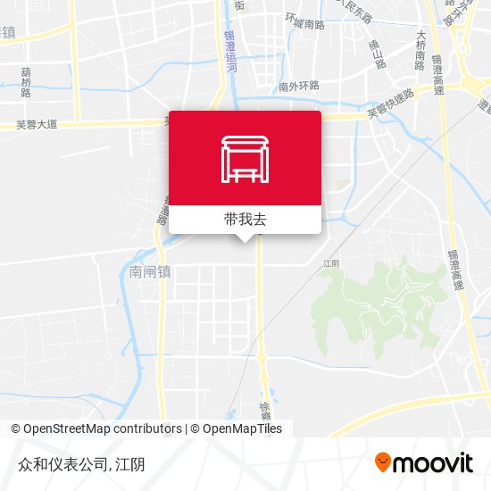 众和仪表公司地图