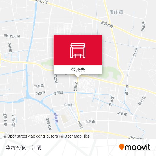 华西汽修厂地图