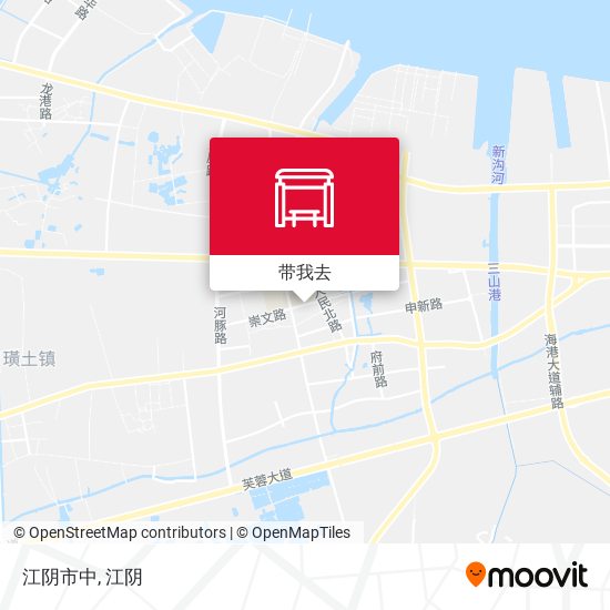 江阴市中地图