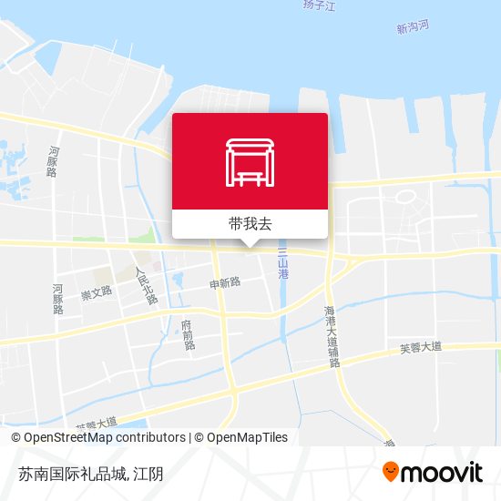 苏南国际礼品城地图