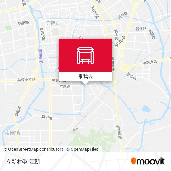 立新村委地图