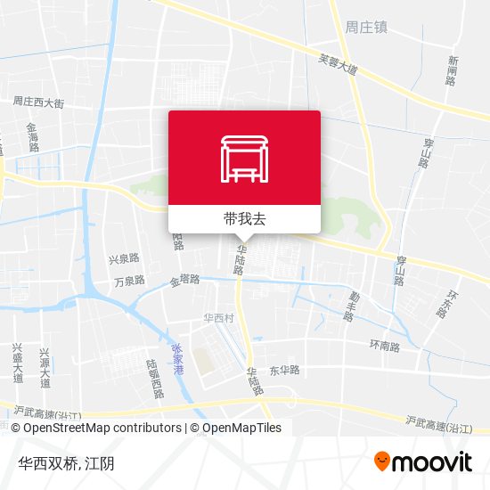 华西双桥地图