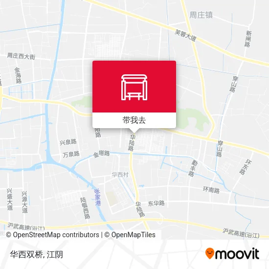 华西双桥地图