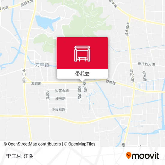 季庄村地图