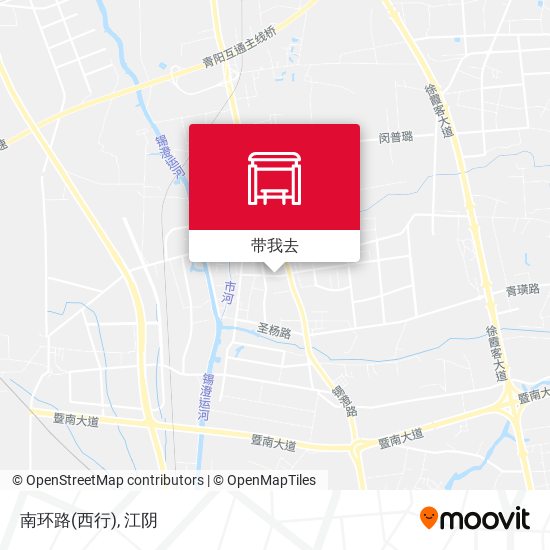 南环路(西行)地图