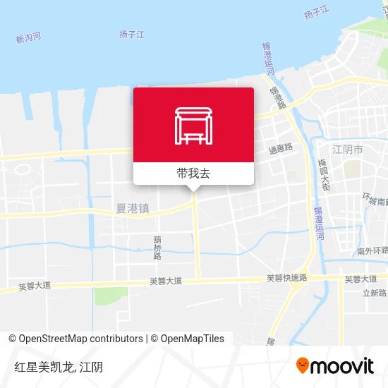 红星美凯龙地图