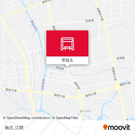 杨庄地图