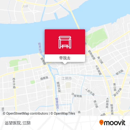 远望医院地图