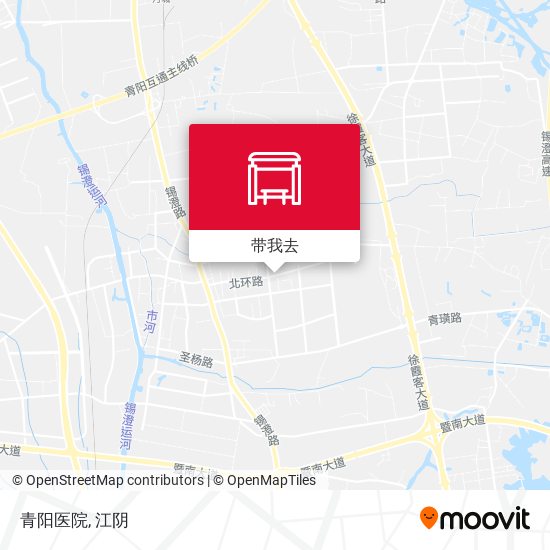青阳医院地图