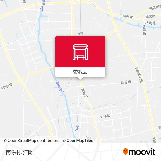 南陈村地图