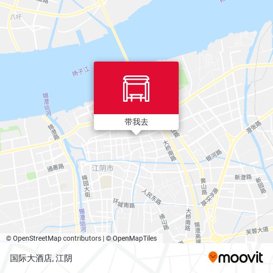 国际大酒店地图