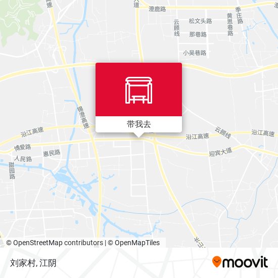 刘家村地图