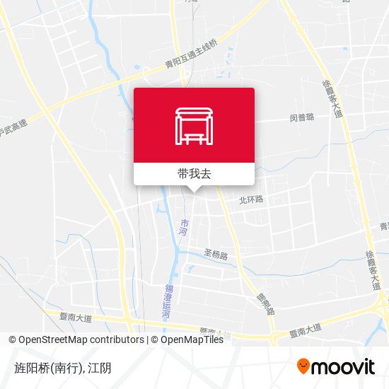 旌阳桥(南行)地图